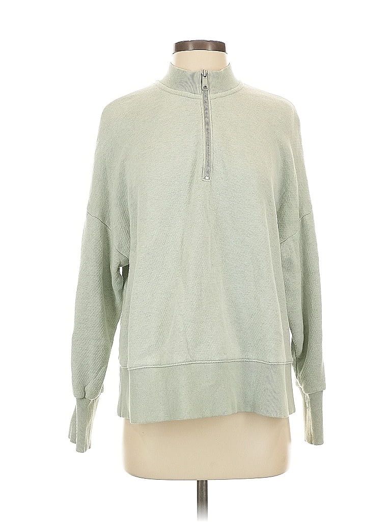 Pre-owned Mwl By Madewell Fleece Jacket In Blue