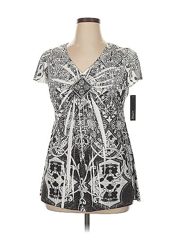 Apt. 9 Short Sleeve Blouse (view 1)