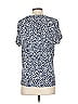 Marble Blue Short Sleeve Blouse Size XS - photo 2