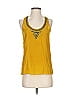 Staring at Stars 100% Polyester Yellow Sleeveless Blouse Size S - photo 1