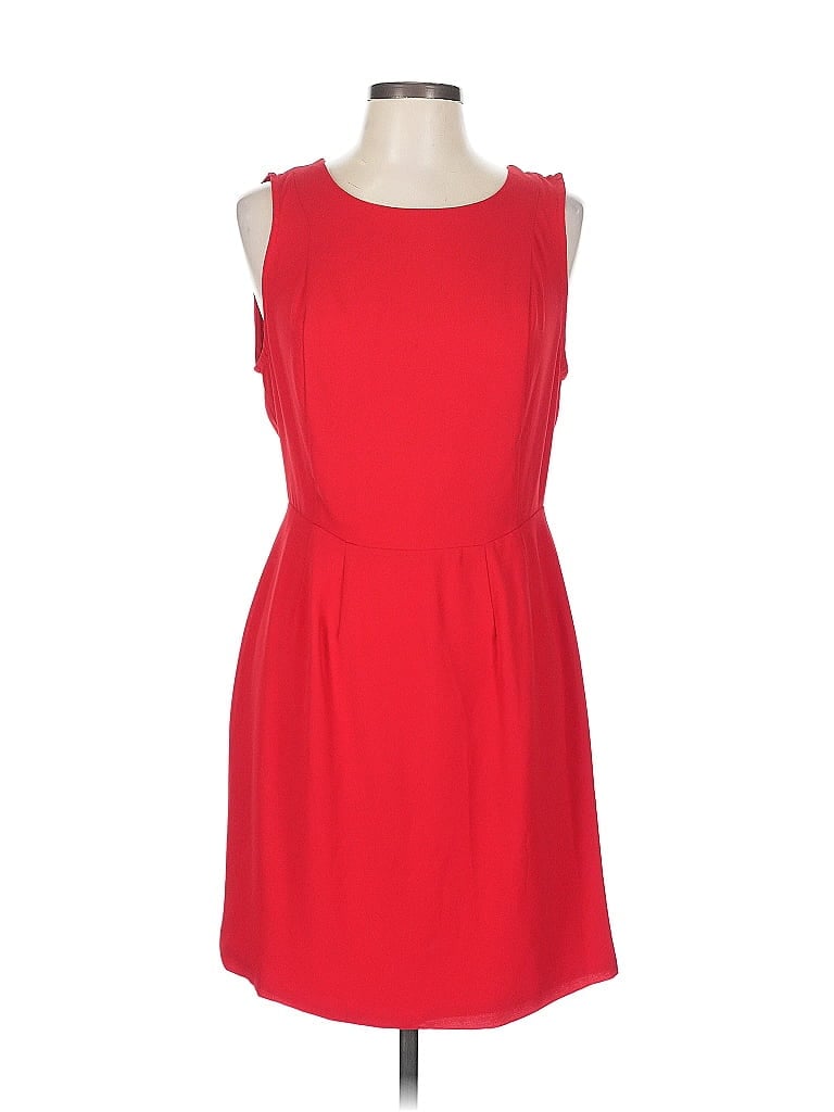 Pre-owned Sugar Lips Casual Dress In Red