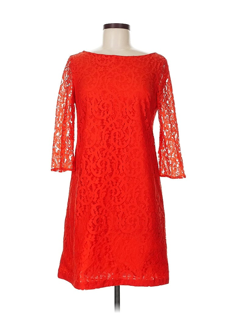 NINE WEST Pre-owned Cocktail Dress In Orange