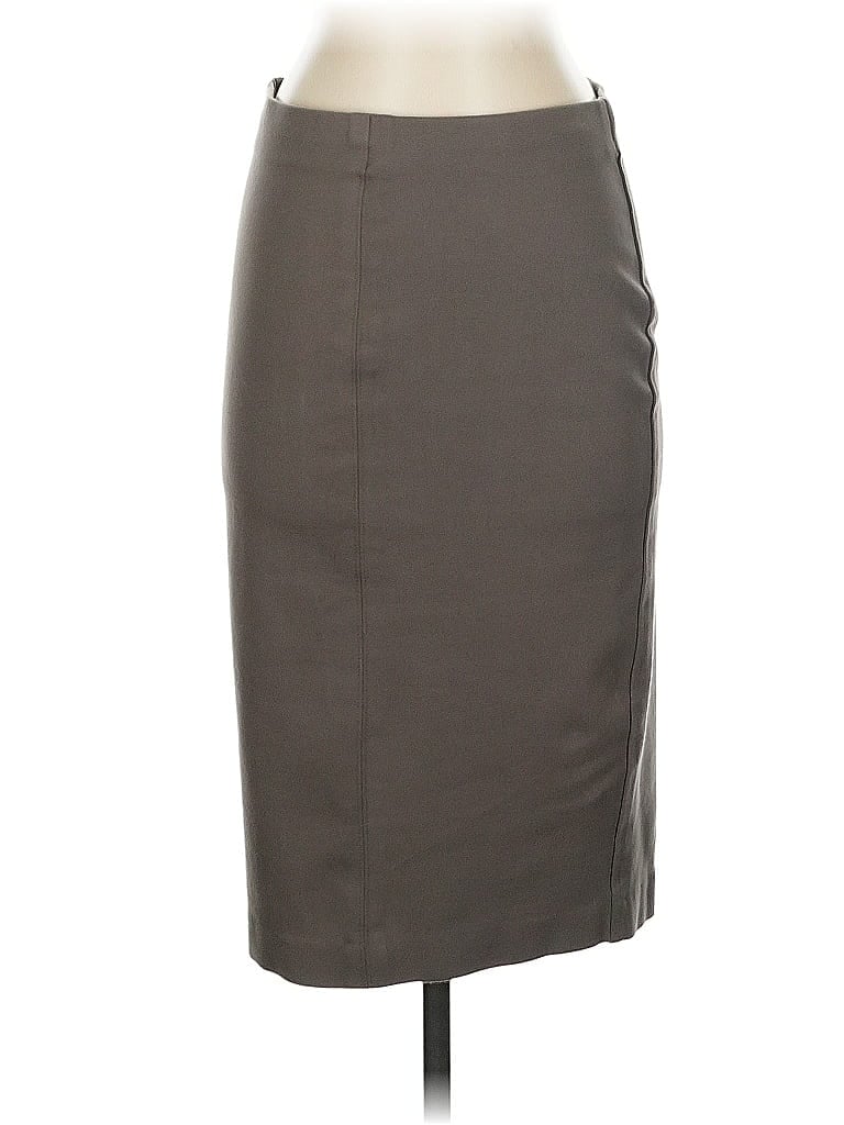 Pre-owned Rekucci Formal Skirt In Gray