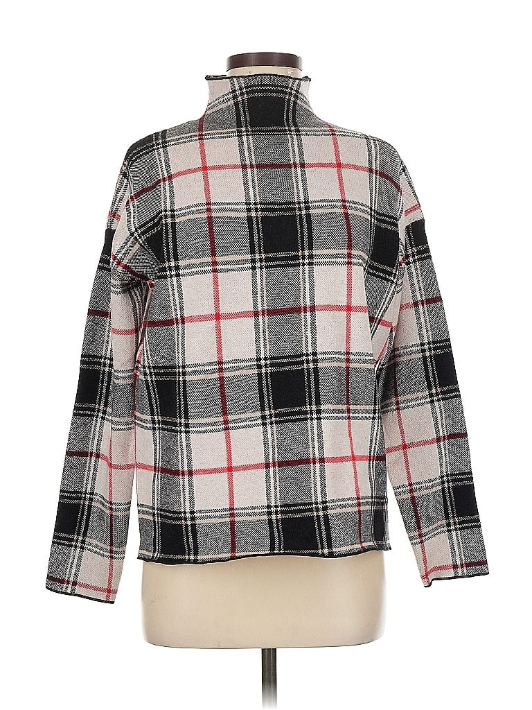 Pre-owned Tahari Turtleneck Sweater In Gray