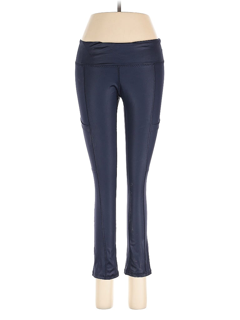 Pre-owned Sqn Sport Active Pants In Blue