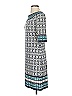 Max Studio Argyle Gray Casual Dress Size S - photo 5