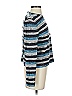 St. John Sport Stripes Blue Turtleneck Sweater Size S - photo 3