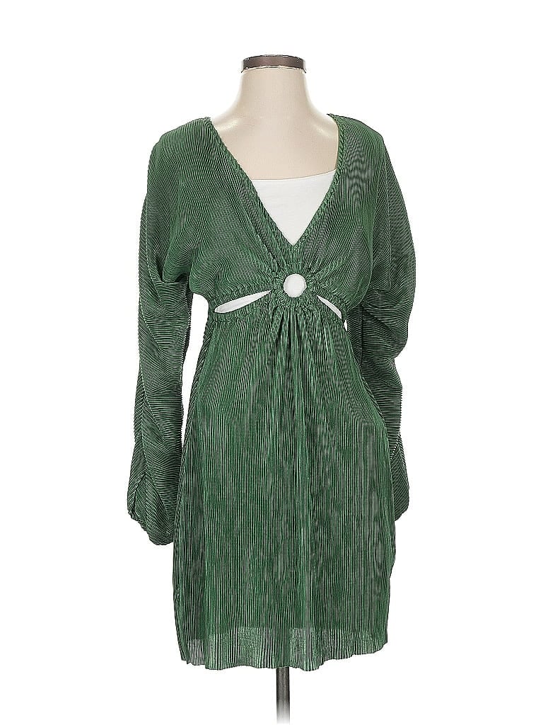Pre-owned Acoa Collection Casual Dress In Green