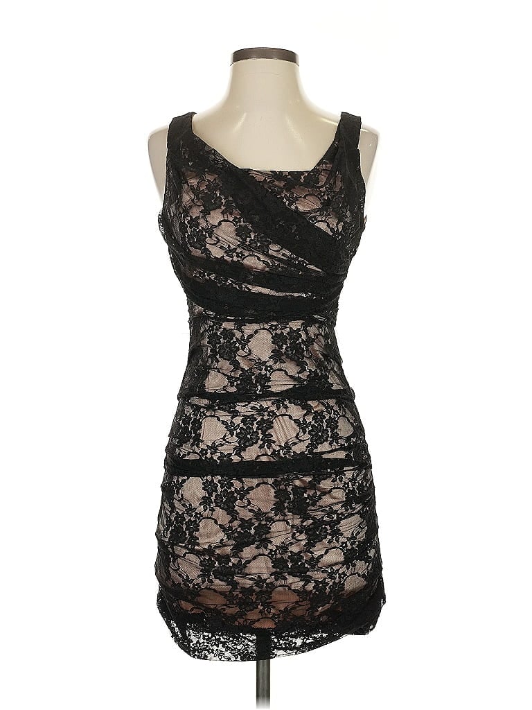 Pre-owned Express Design Studio Cocktail Dress In Black