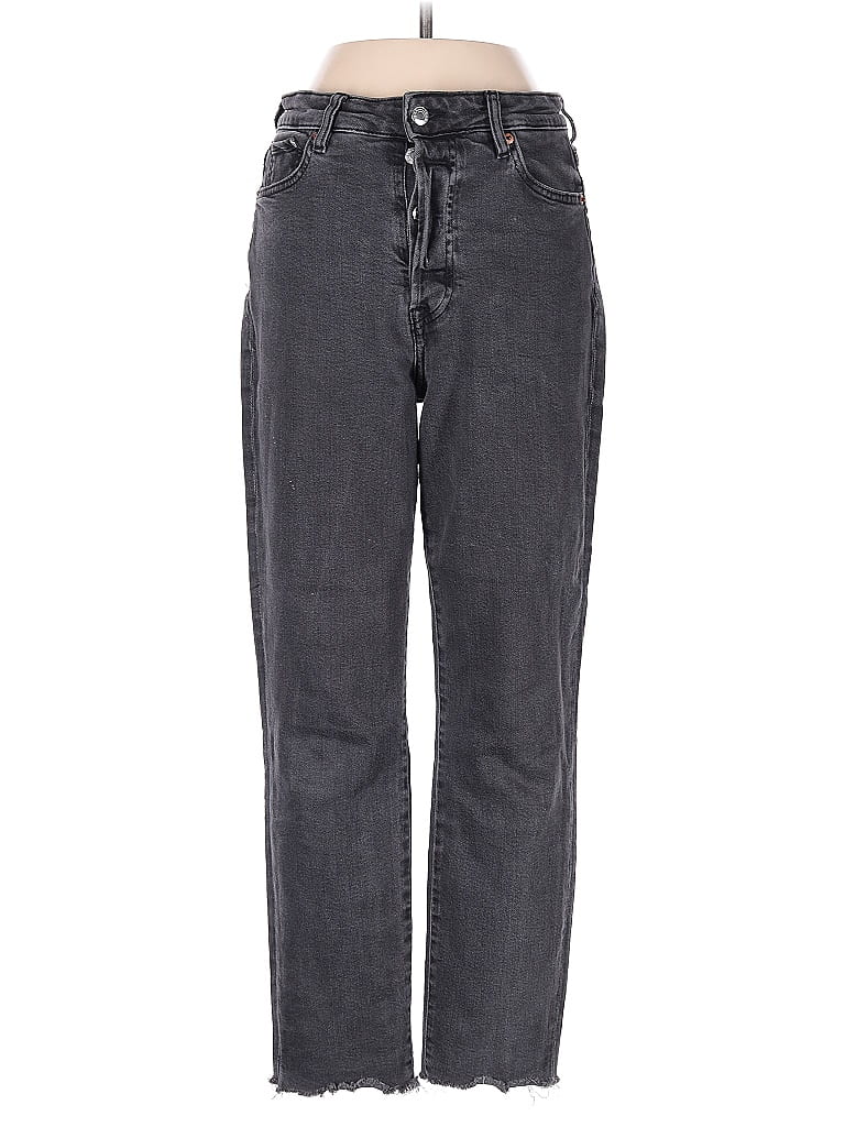 Pre-owned H&m Jeans In Gray