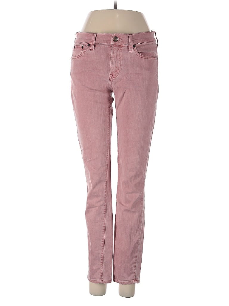 Pre-owned J.crew Factory Store Jeans In Pink