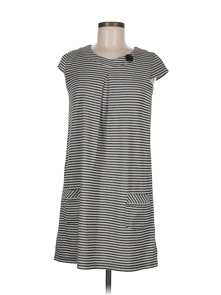 Pre-owned Xhilaration Casual Dress In Gray