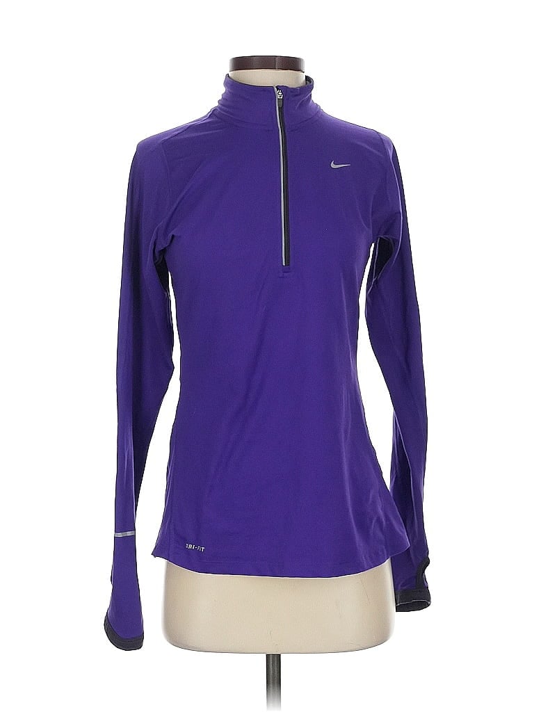 Pre-owned Nike Long Sleeve T-shirt In Purple