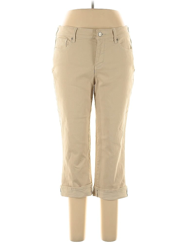 Click to view more detailed imagery on our partner's website Pre-owned Nydj Khaki Pant In Brown