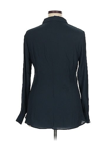 Scoop Long Sleeve Blouse (view 2)