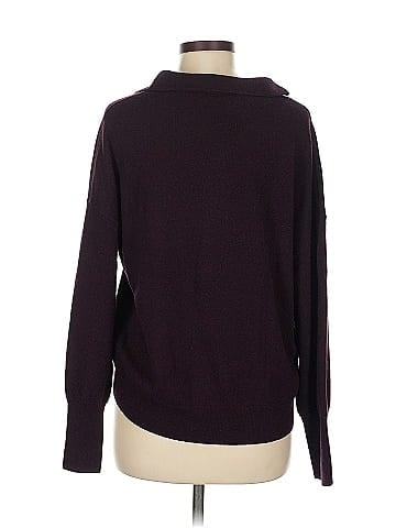 R | Label Wool Pullover Sweater (view 2)