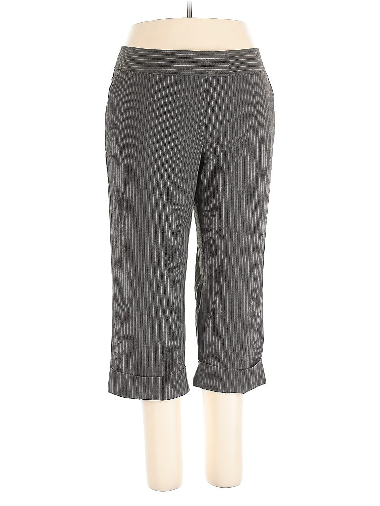 Pre-owned Jjill Casual Pants In Gray