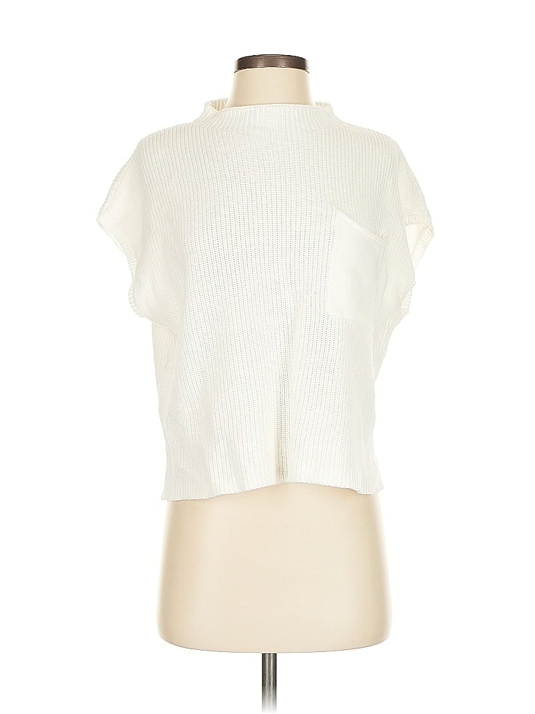 Pre-owned Anrabess Pullover Sweater In White