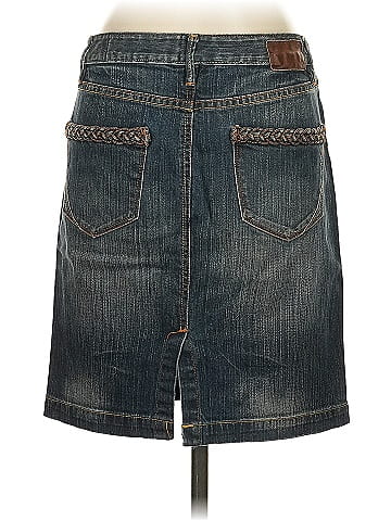 Converse One Star Denim Skirt (view 2)