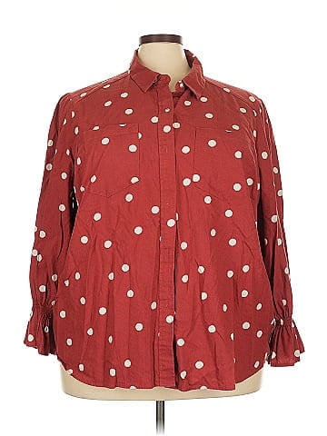 LC Lauren Conrad Long Sleeve Button-Down Shirt (view 1)