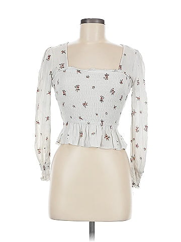 Planet Gold 3/4 Sleeve Blouse (view 1)