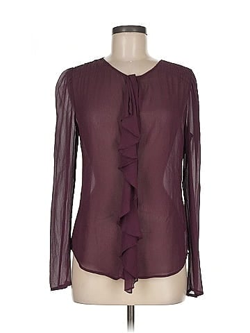 Moulinette Soeurs Long Sleeve Silk Top (view 1)