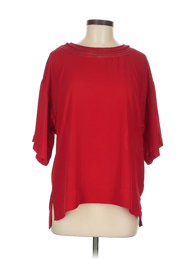 Pre-owned Daniel Rainn 3/4 Sleeve T-shirt In Red