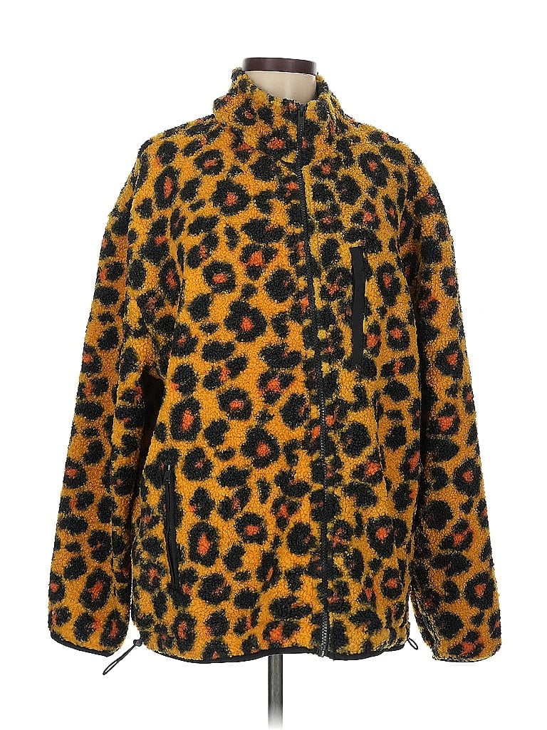 Pre-owned Assorted Brands Coat In Yellow