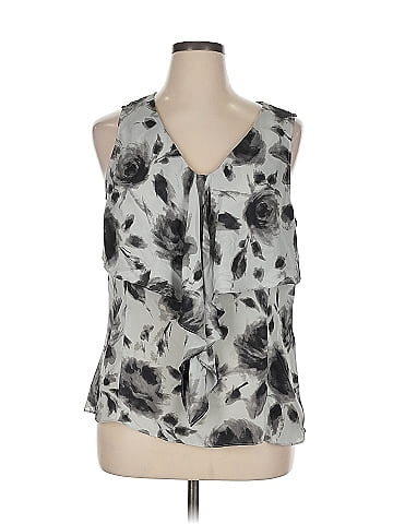 AK Anne Klein Sleeveless Blouse (view 1)