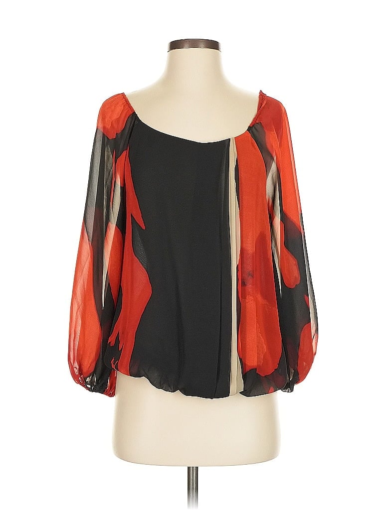 Click to view more detailed imagery on our partner's website Pre-owned Vince Camuto 3/4 Sleeve Blouse In Black
