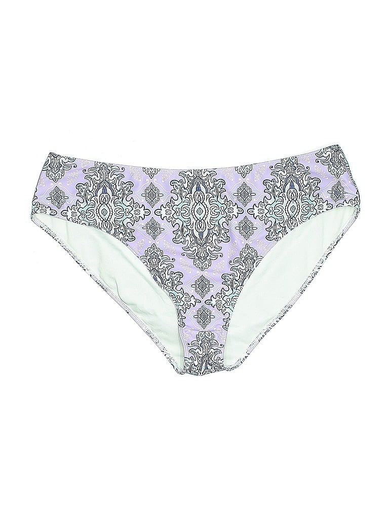 Pre-owned Unbranded Swimsuit Bottoms In Purple
