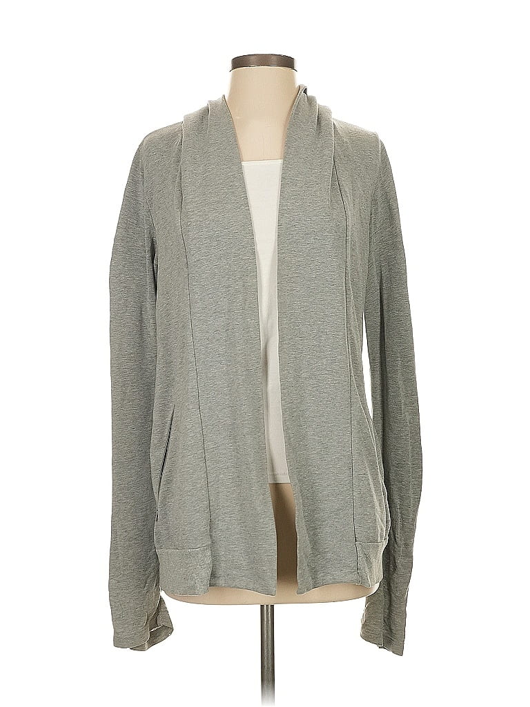 Pre-owned Adriano Goldschmied Cardigan Sweater In Gray