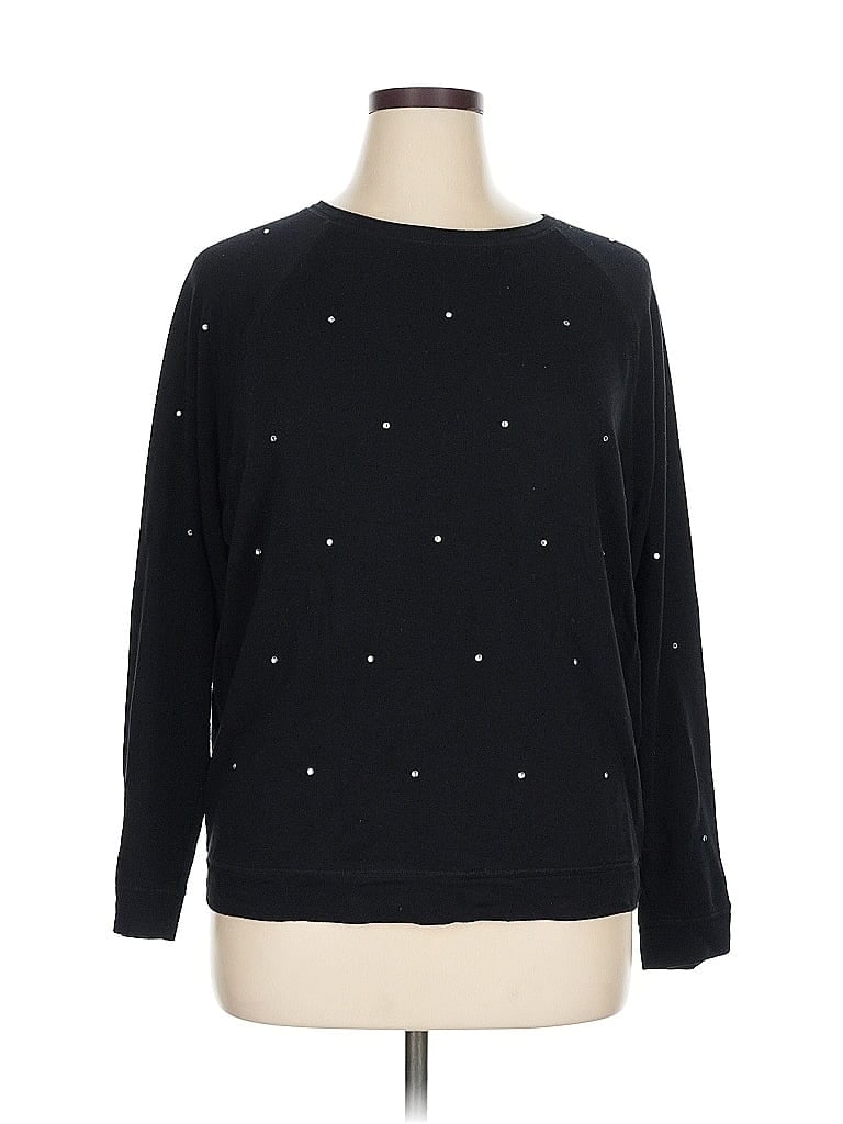 Pre-owned Assorted Brands Long Sleeve T-shirt In Black