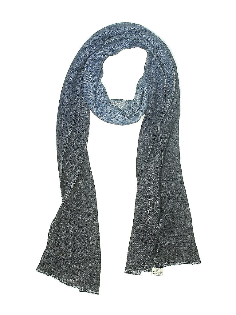 Pre-owned Unbranded Scarf In Blue