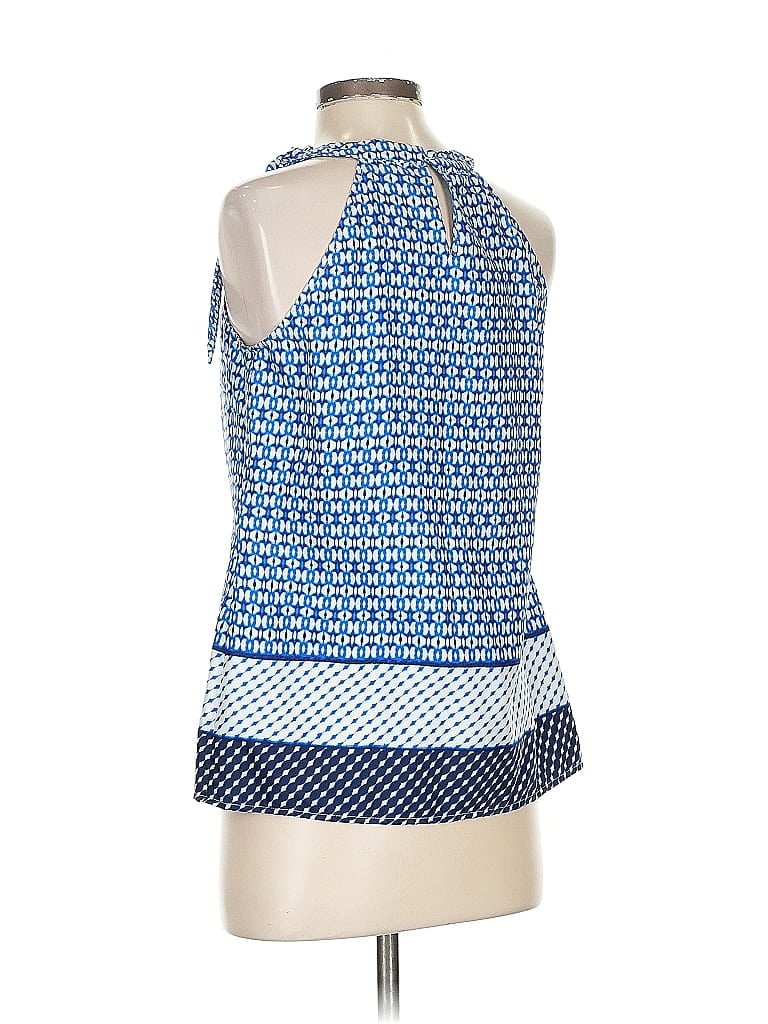 Pre-owned The Limited Sleeveless Blouse In Blue