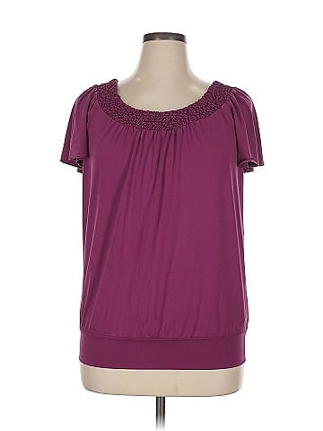 AB Studio Short Sleeve Blouse (view 1)