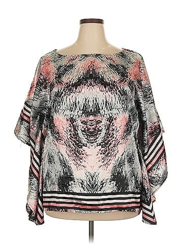 Dots 3/4 Sleeve Blouse (view 1)