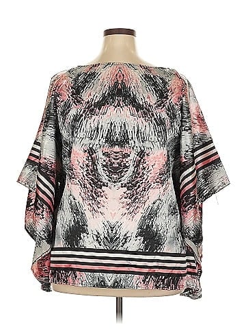 Dots 3/4 Sleeve Blouse (view 2)