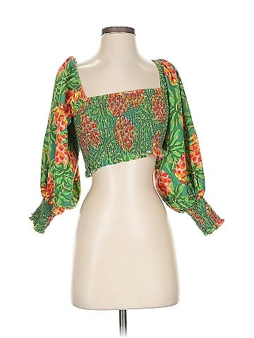 FARM Rio 3/4 Sleeve Blouse (view 1)