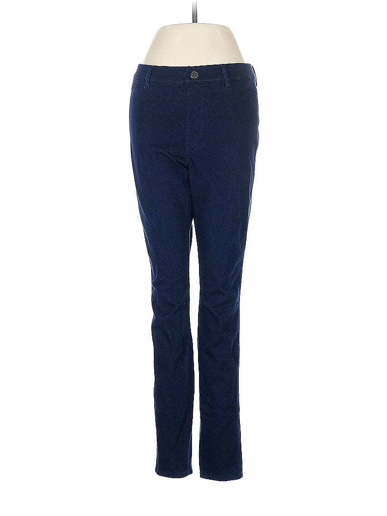Pre-owned Uniqlo Jeggings In Blue