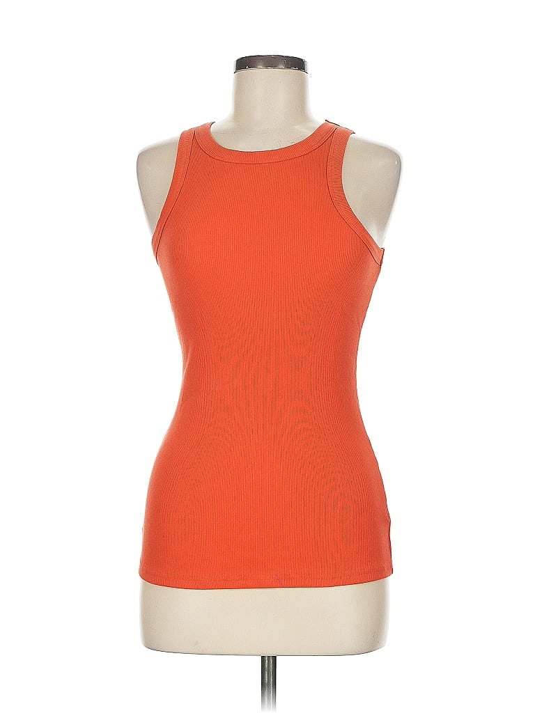 Pre-owned Unbranded Active Tank Top In Orange