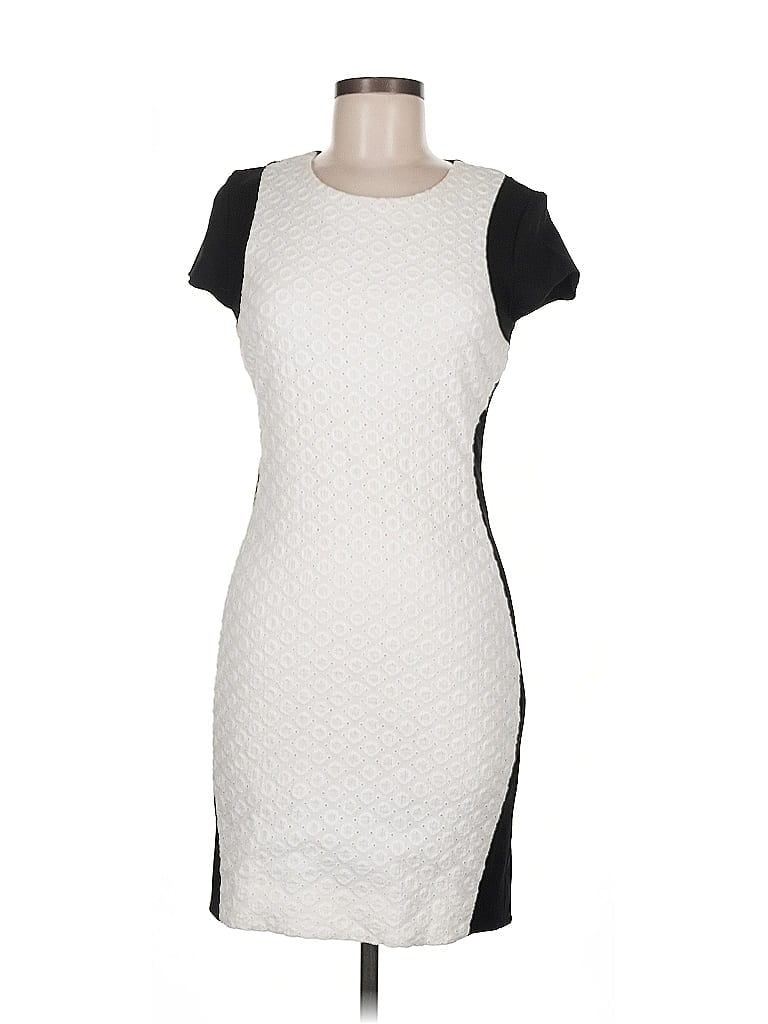 Pre-owned Diane Von Furstenberg Casual Dress In White