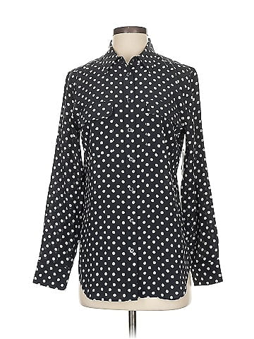 Equipment Long Sleeve Silk Top (view 1)