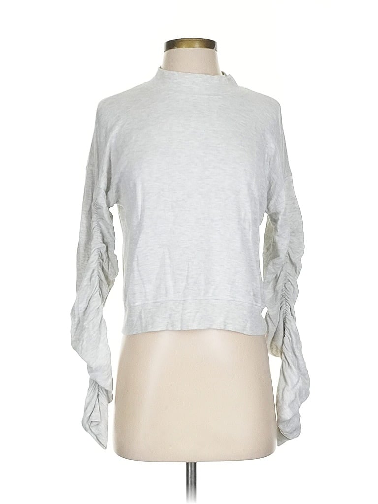 Pre-owned Lna Sweatshirt In Silver