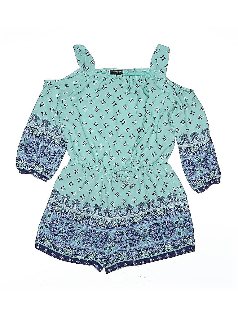 Pre-owned Sequin Hearts Kids' Dress In Blue