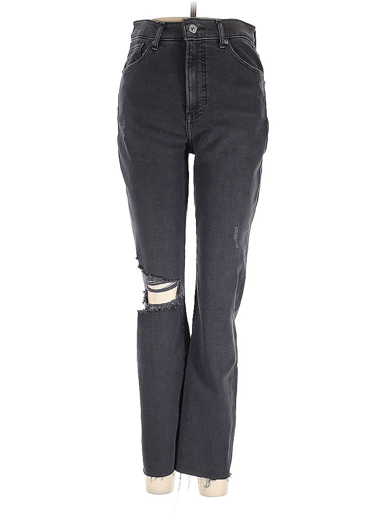 Pre-owned Express Jeans In Black