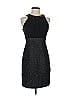 Donna Ricco 100% Polyester Tweed Black Cocktail Dress Size 4 (petite) - photo 1