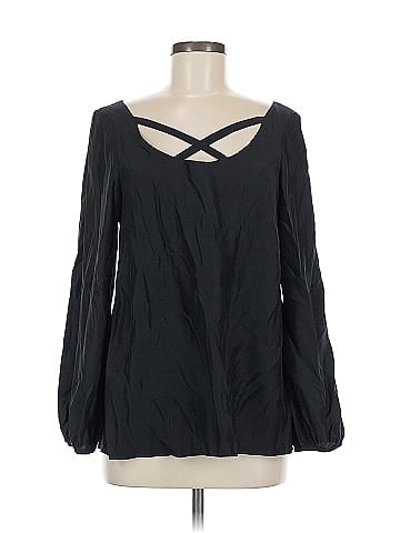 Alice & Trixie Long Sleeve Silk Top (view 1)