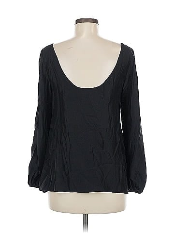 Alice & Trixie Long Sleeve Silk Top (view 2)