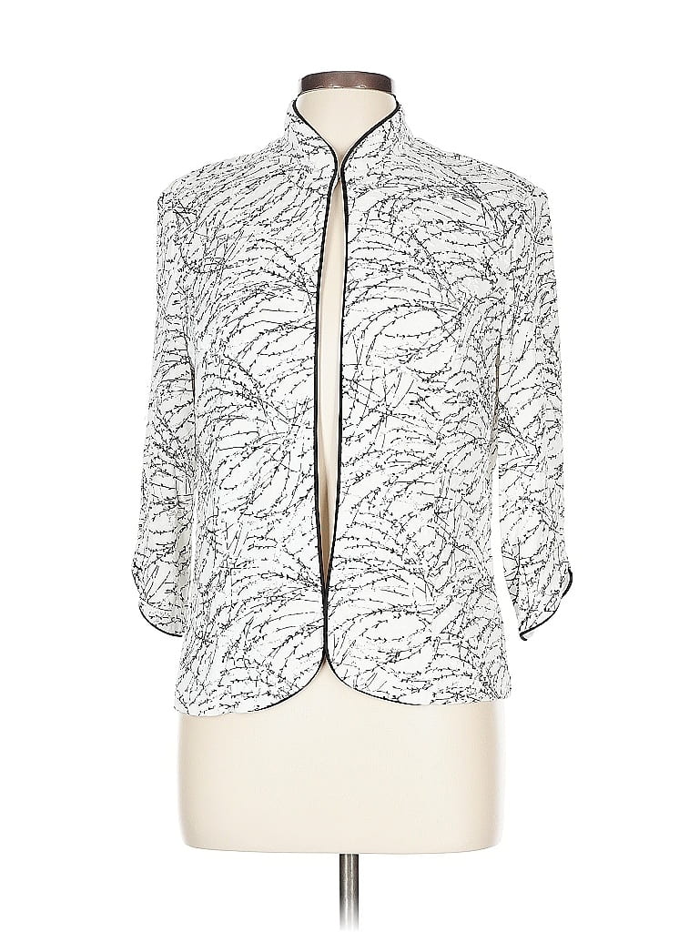 Pre-owned Alex Evenings Jacket In White